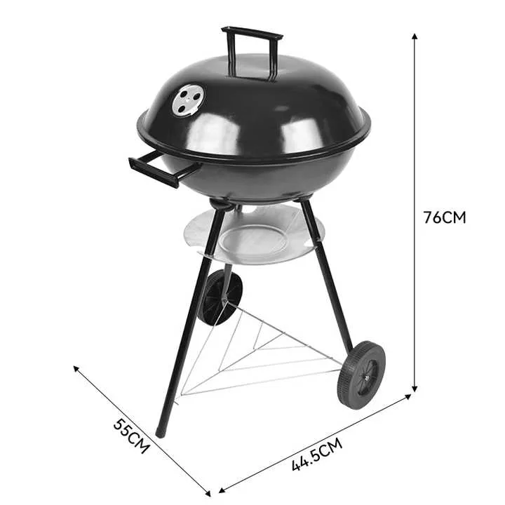 شواية باربيكيو خارجية للتخييم -Inch Outdoor Camping BBQ Grill Portable
