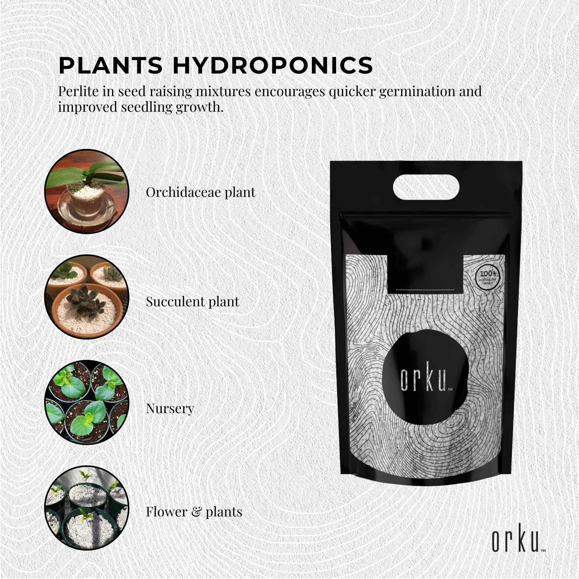 10L Premium Perlite Coarse Soil | Expanded Medium for Hydroponics and Plants