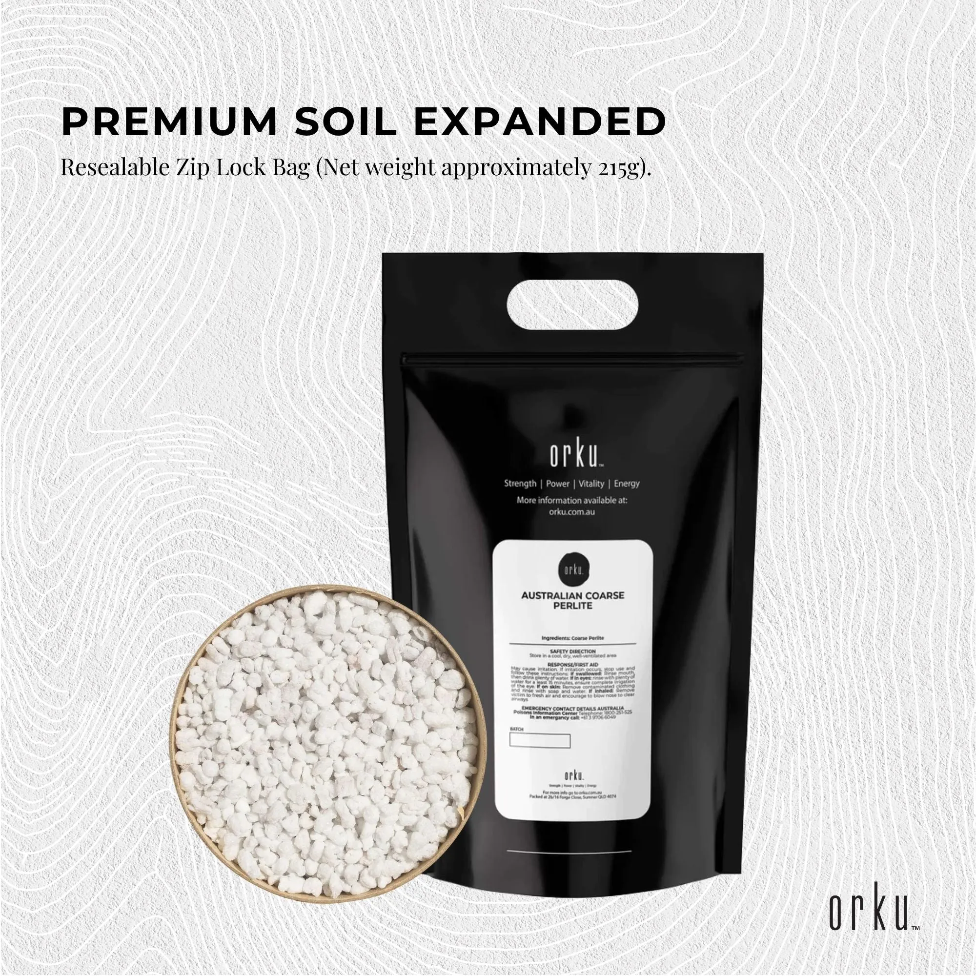 10L Premium Perlite Coarse Soil | Expanded Medium for Hydroponics and Plants