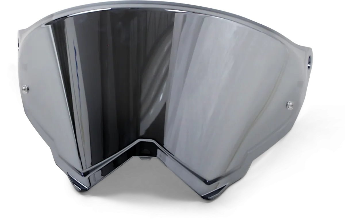 AGV AX9 Pinlock Shield - Scratch Resistant - Iridium Silver 20KV30L1N1002