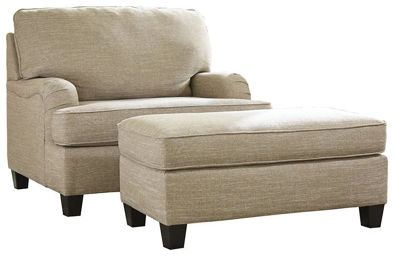Almanza Chair & Ottoman Set