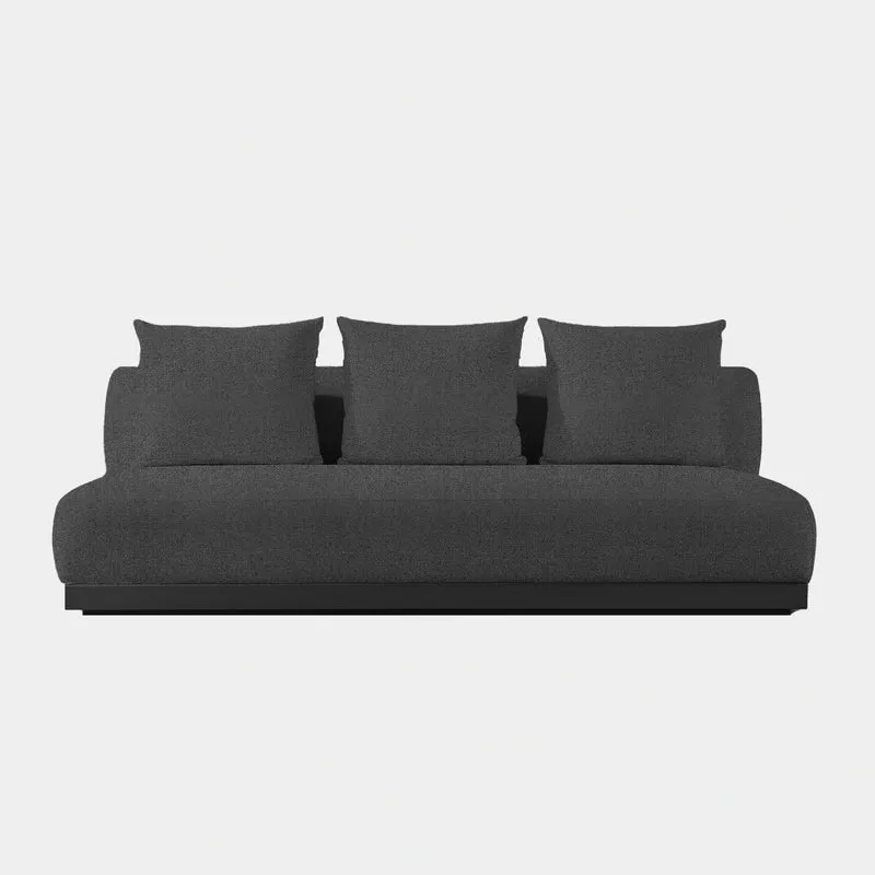 AMALFI 3 SEAT ARMLESS SOFA