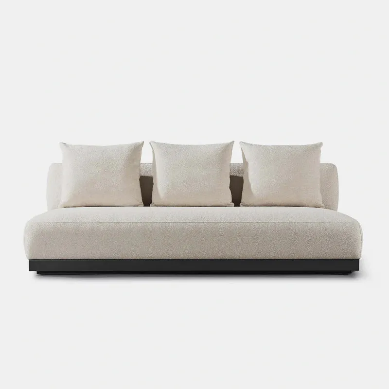 AMALFI 3 SEAT ARMLESS SOFA