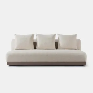 AMALFI 3 SEAT ARMLESS SOFA