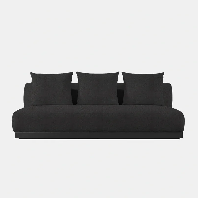 AMALFI 3 SEAT ARMLESS SOFA