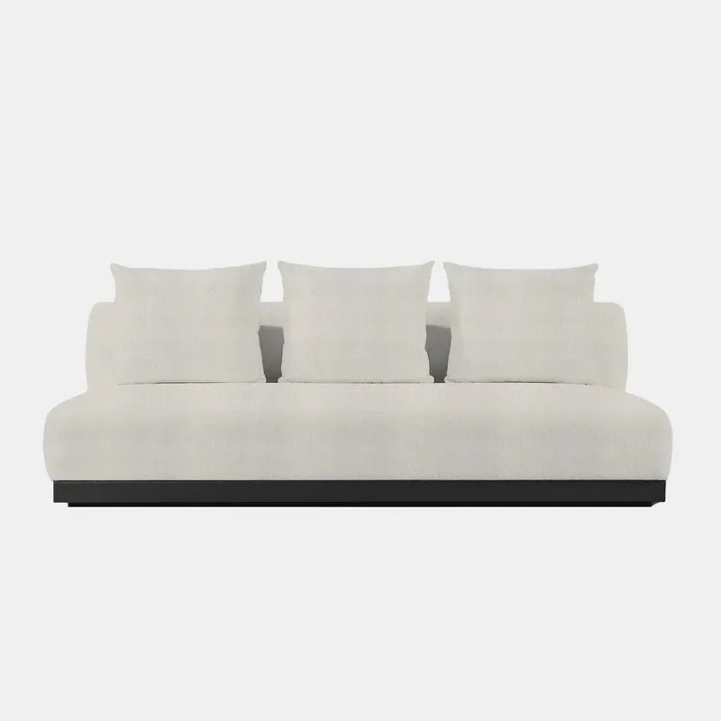 AMALFI 3 SEAT ARMLESS SOFA
