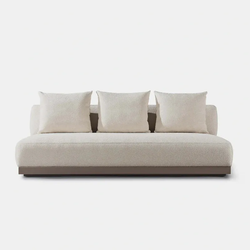 AMALFI 3 SEAT ARMLESS SOFA