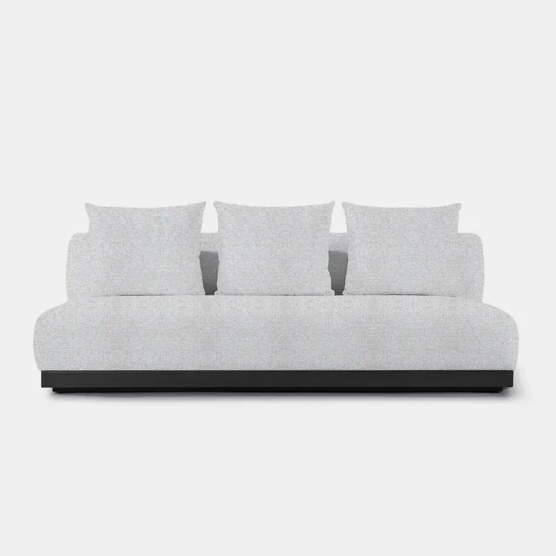 AMALFI 3 SEAT ARMLESS SOFA