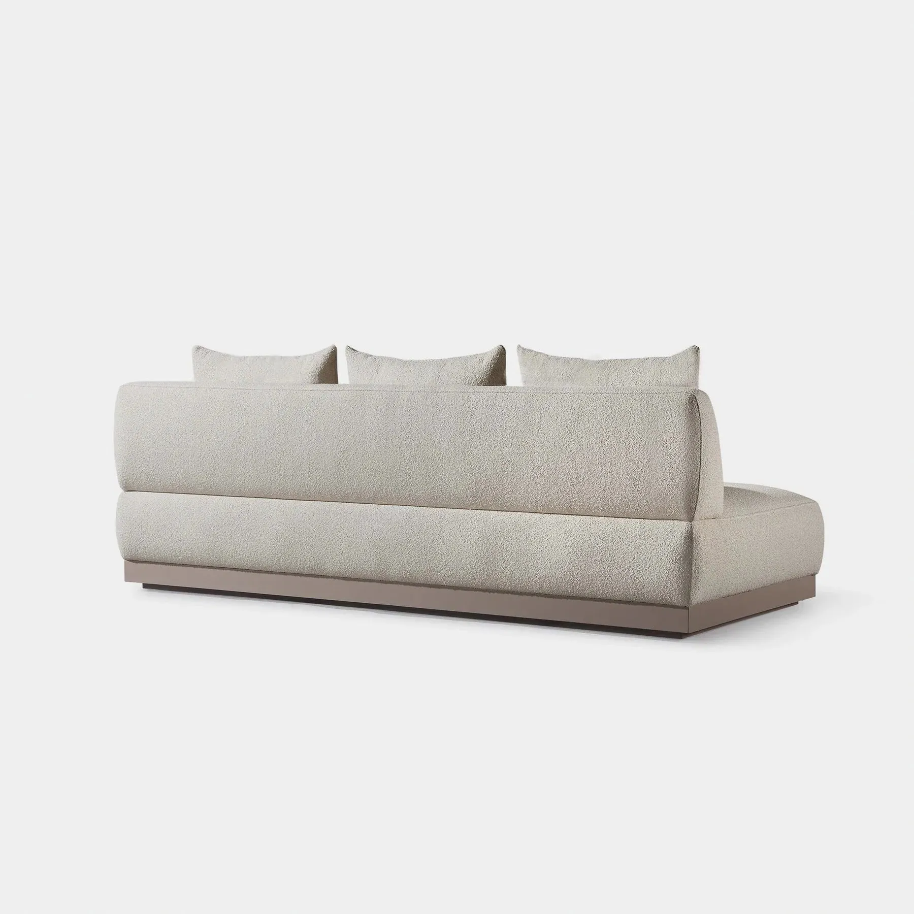 AMALFI 3 SEAT ARMLESS SOFA
