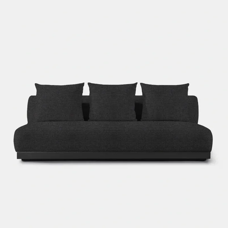 AMALFI 3 SEAT ARMLESS SOFA