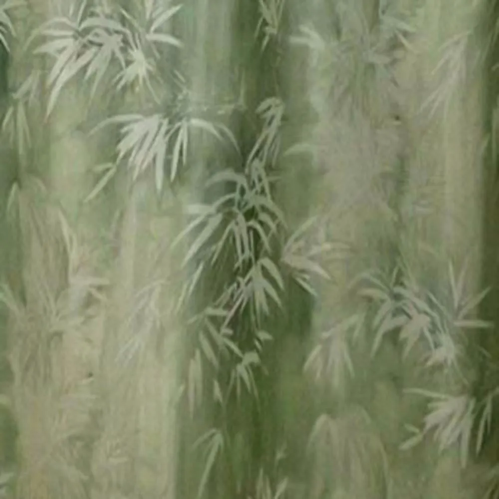 Bamboo Fabric  Shower Curtain