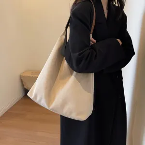 Brown Suede Tote Bags for Women Work Bags Suede Shoulder Bag Suede Slouchy Bag Hobo Handbag Office Tote Handbag