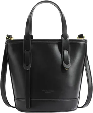 Bucket Bag for Women PU Leather Tote Bags Modern Hobo Shoulder Bag Large Satchel Handbag Purse