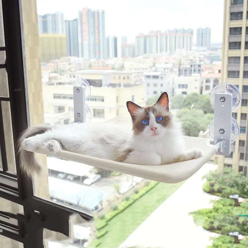 Cat Suction Cup Window Glass Hammock Pet Cat/ Hamaca con ventosa para ventana de cristal para mascotas, gatos y mascotas