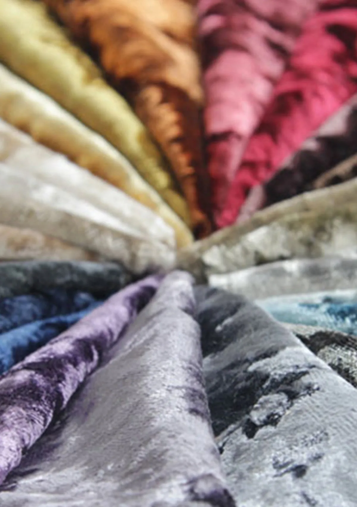 Champagne Premium Crushed Velvet 1 Way Stretch Fabric Dress Craft Wedding Cushion 60" - 150cm Wide Per Metre
