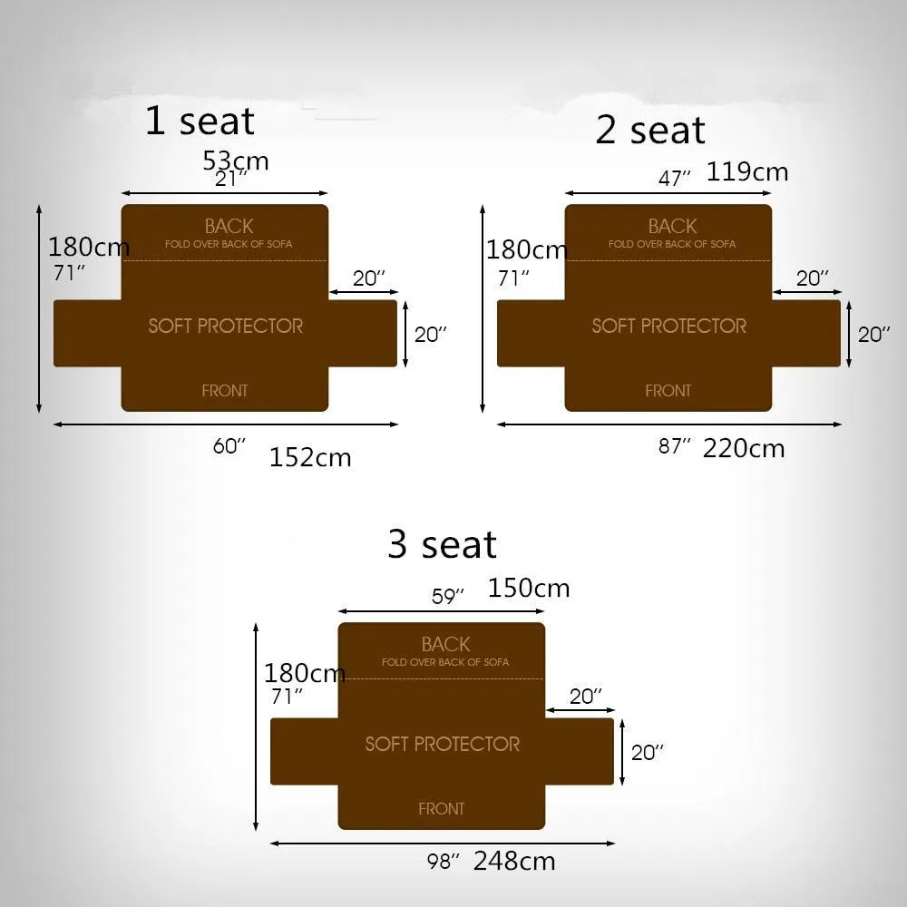 Chocolate Color Sofa Cover