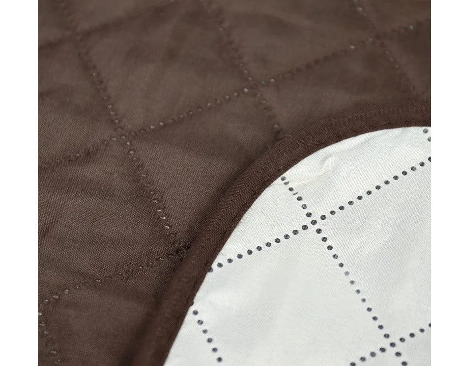 Chocolate Color Sofa Cover