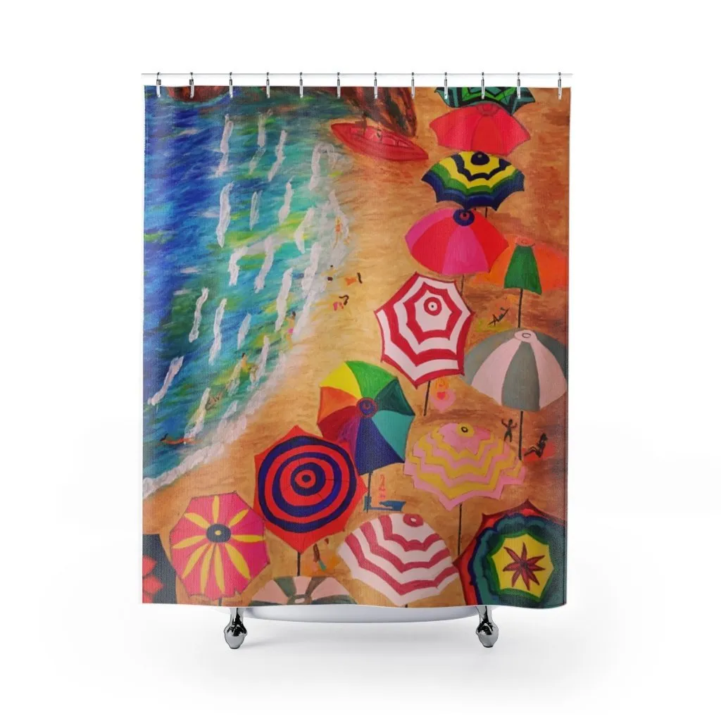 Cinque Terre Shower Curtain
