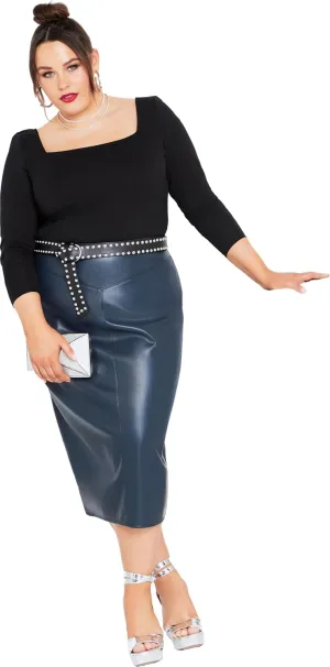 City Chic Women's Citychic Plus Size Skirt Charlotte