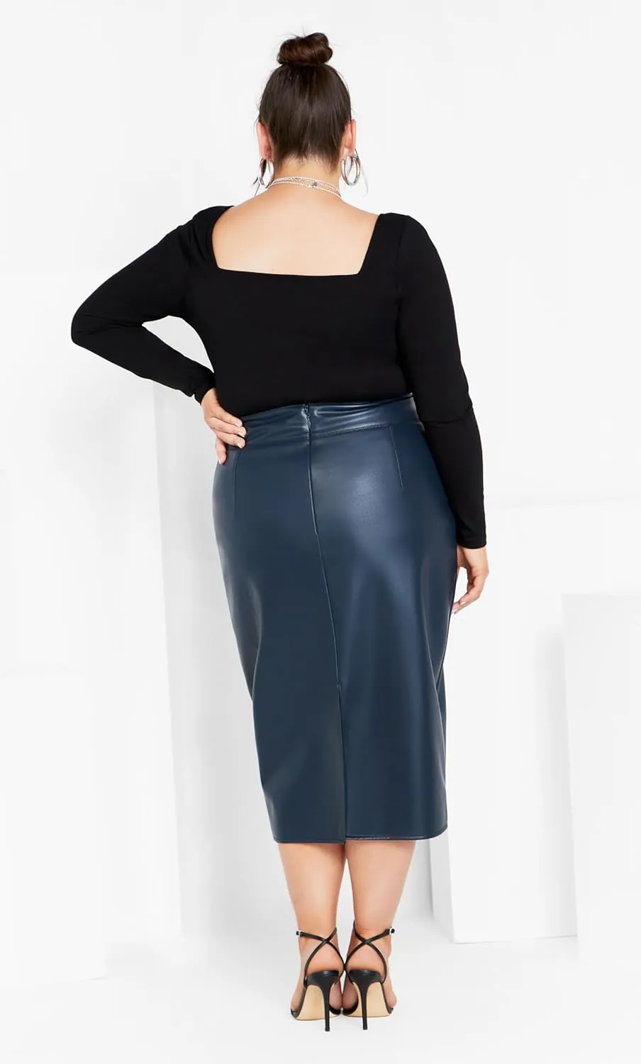 City Chic Women's Citychic Plus Size Skirt Charlotte
