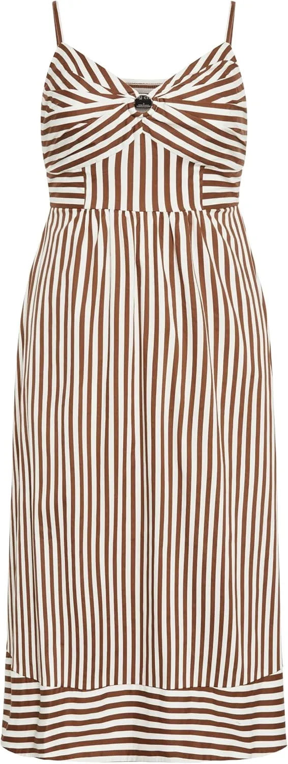 City Chic Women's Dress Stripe Zaya
