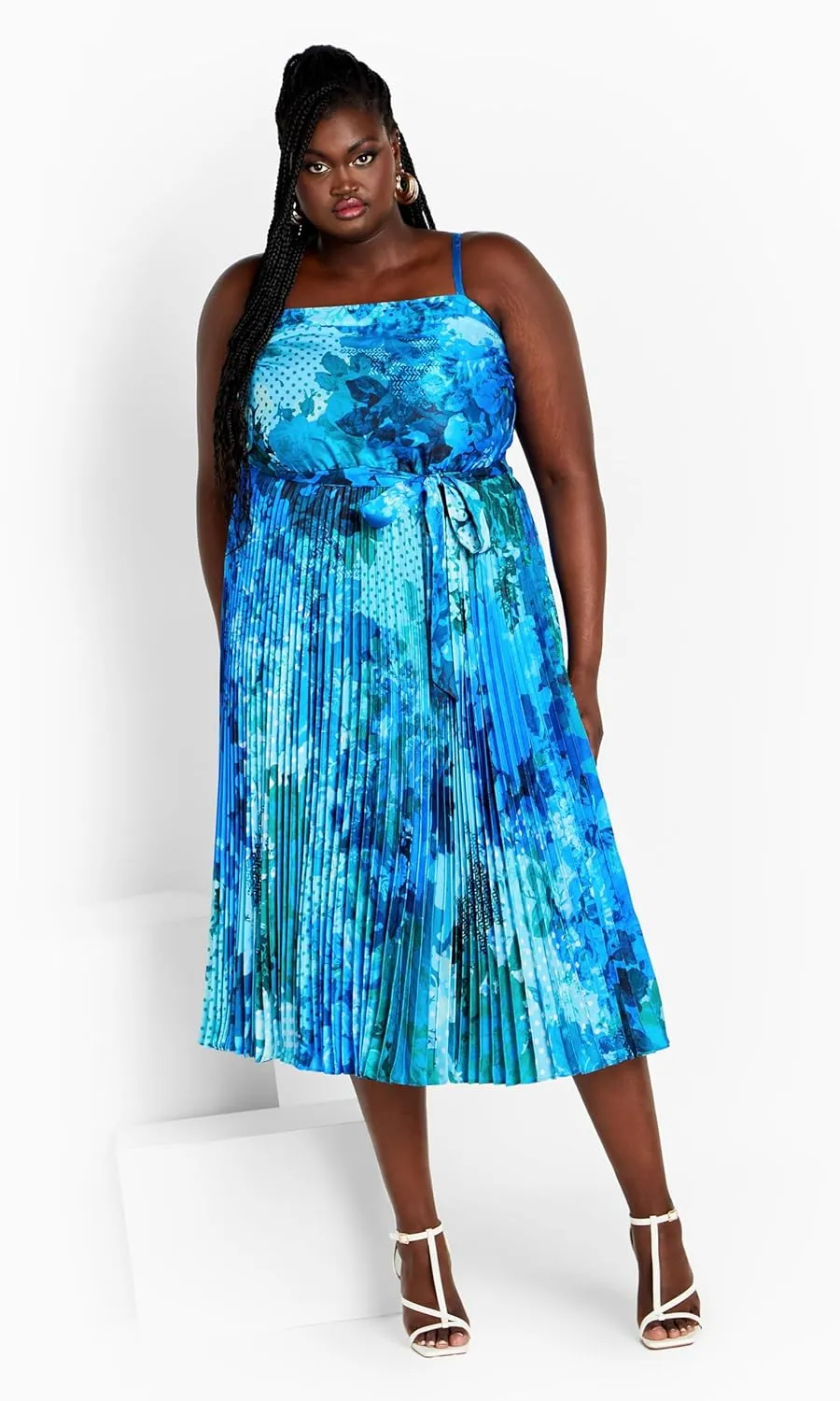 City Chic Women's Jayda Print Dress