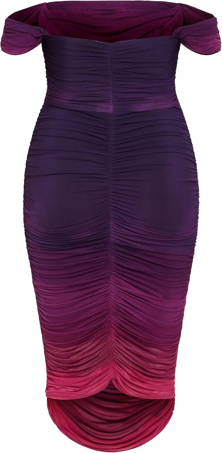 City Chic Women's Plus Size Dress-Alyssa Print