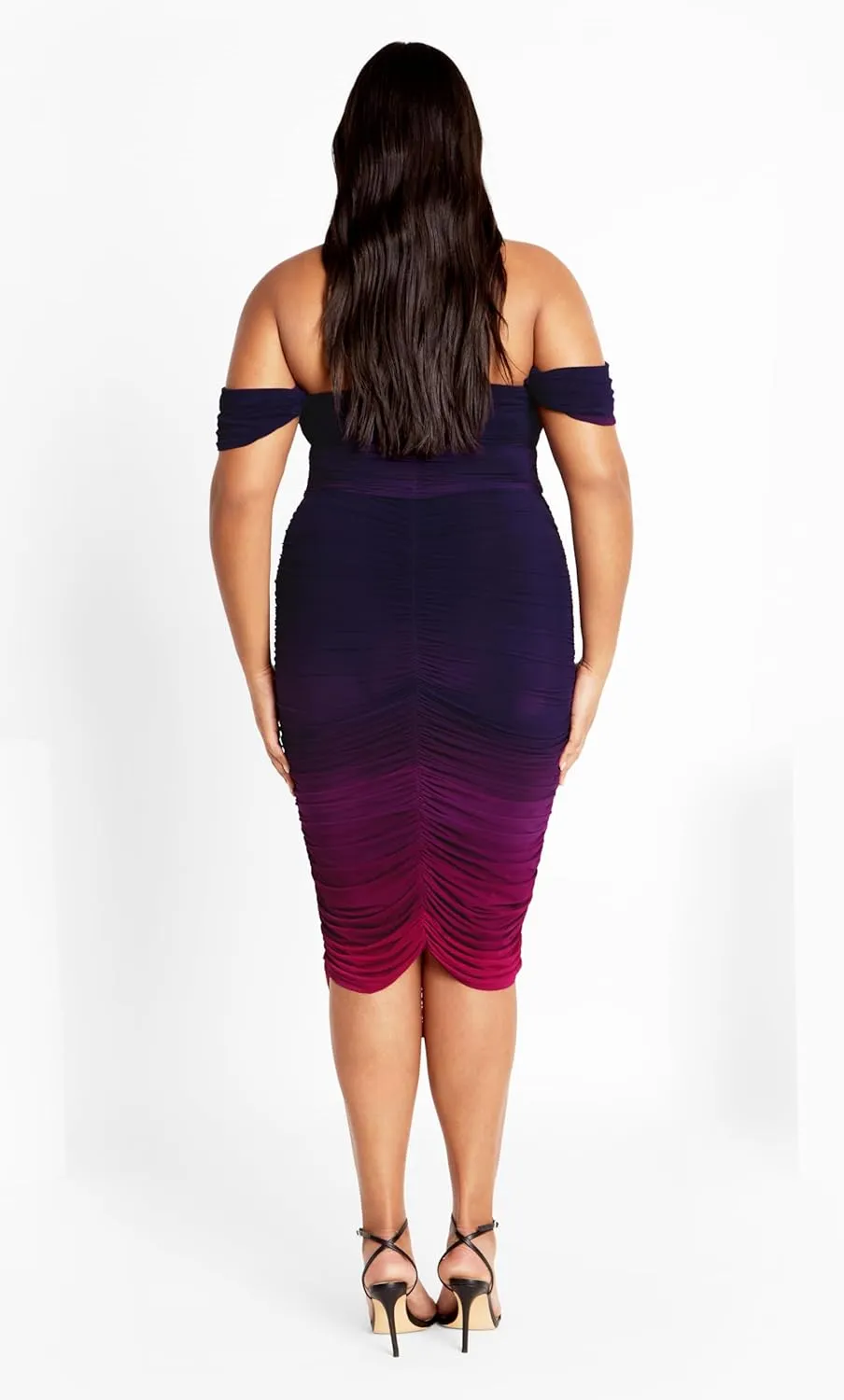 City Chic Women's Plus Size Dress-Alyssa Print