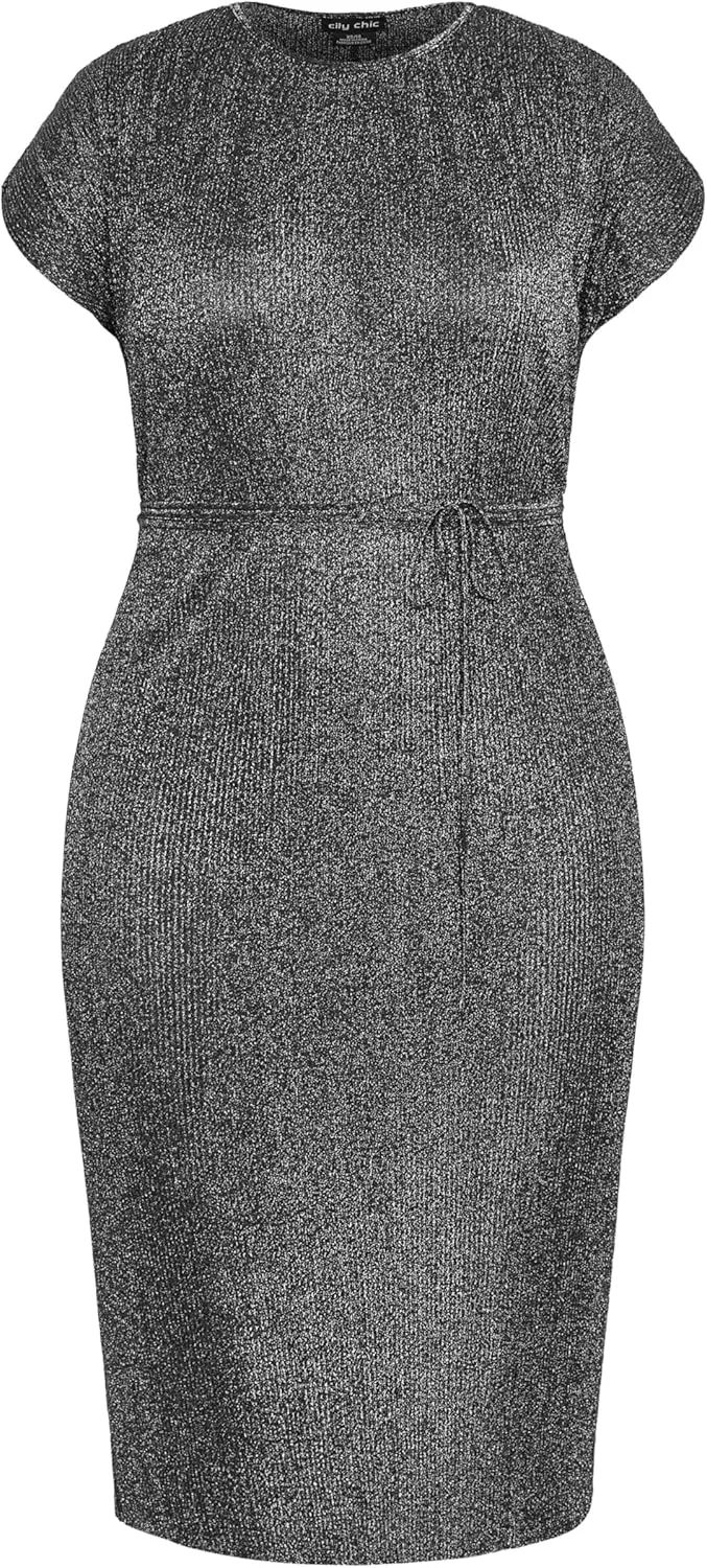 City Chic Women's Plus Size Dress - Luxe Shine