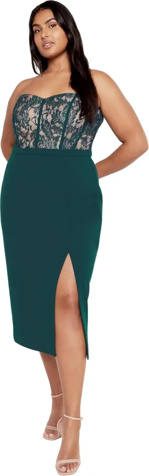 City Chic Women's Plus Size Dress - Perfect Date