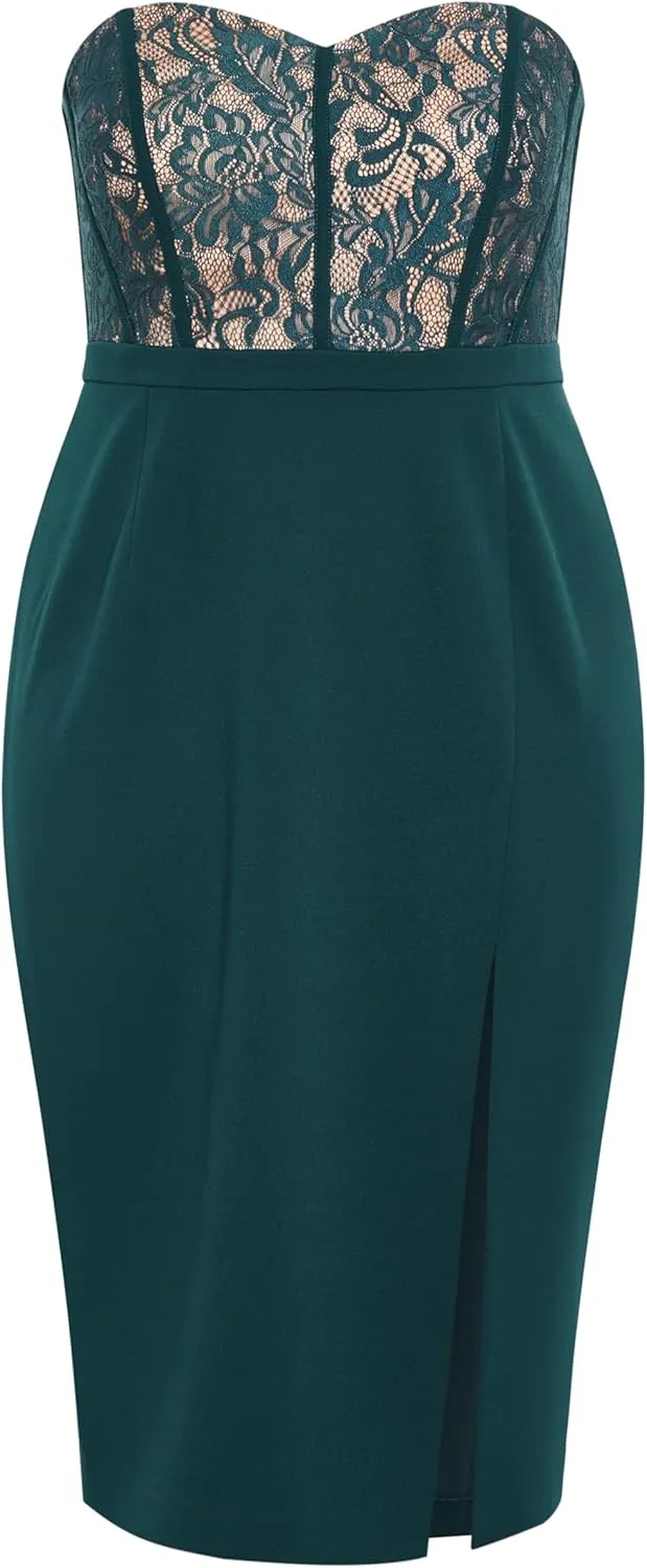 City Chic Women's Plus Size Dress - Perfect Date