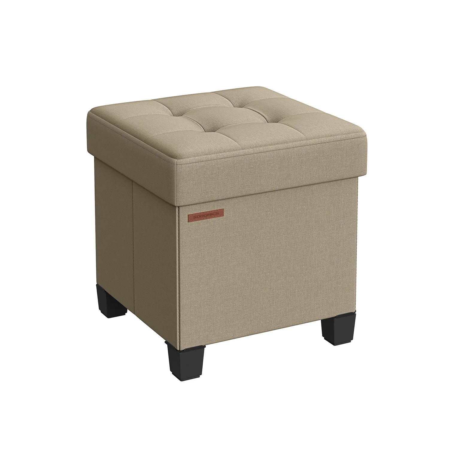 Collapsible Cube Storage Ottoman