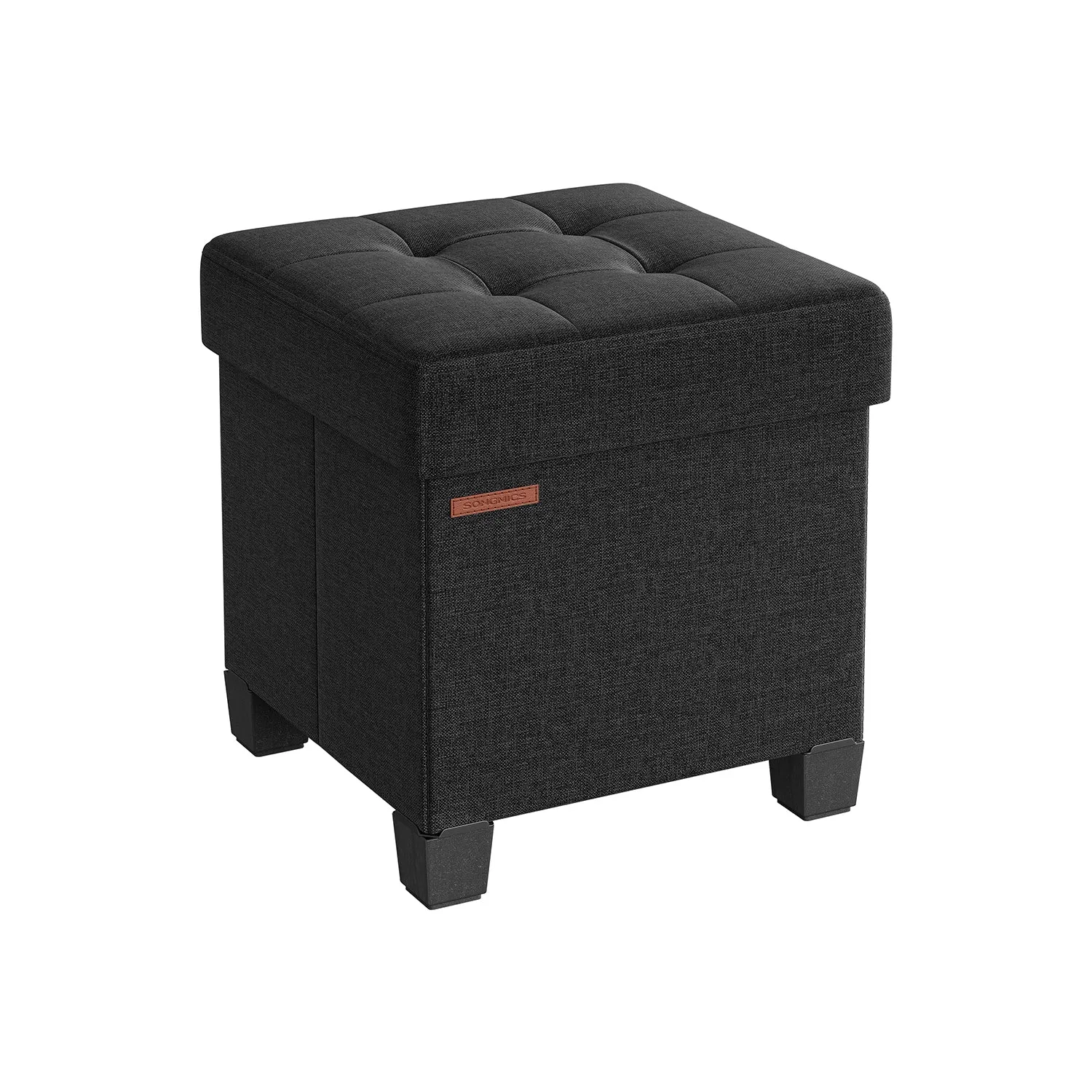 Collapsible Cube Storage Ottoman