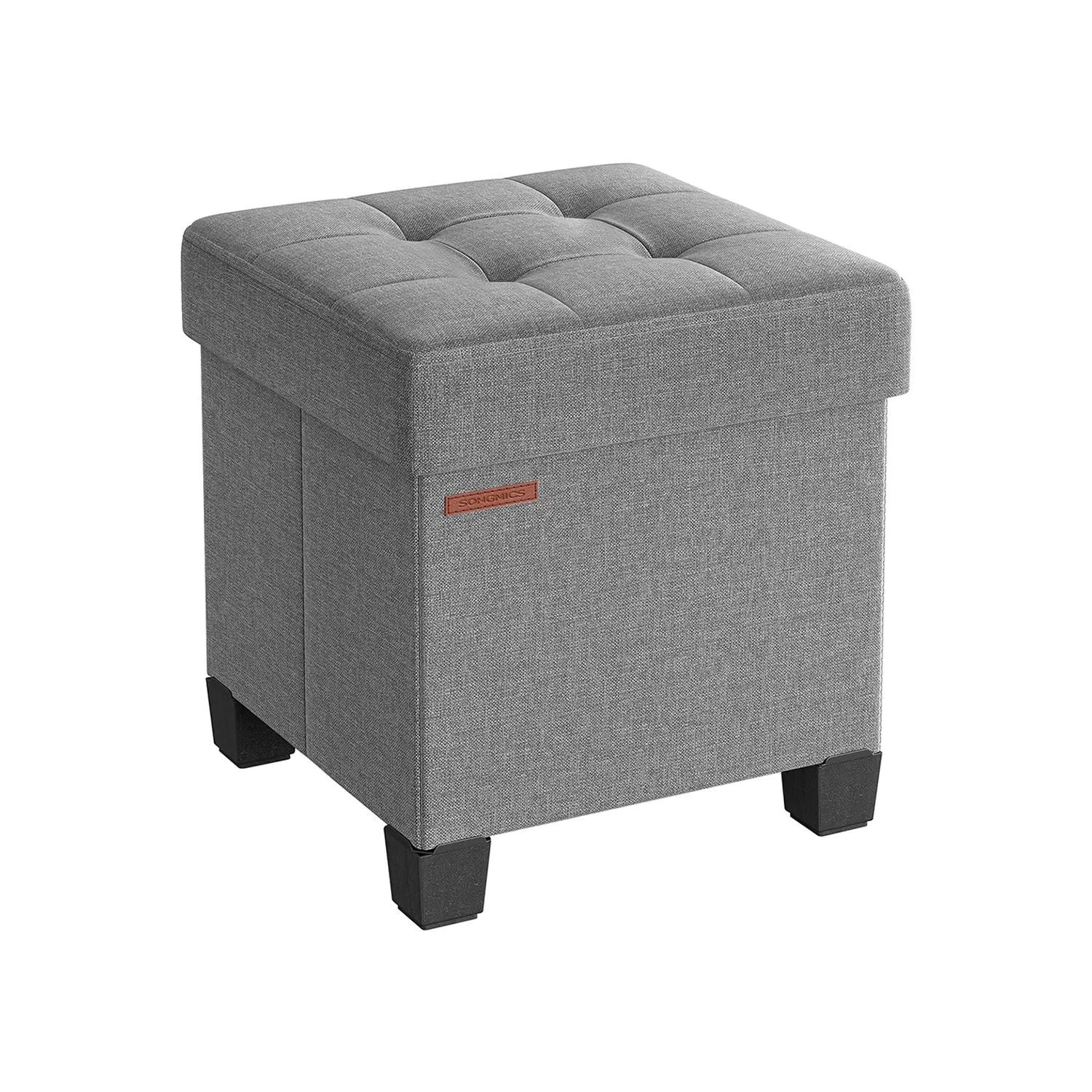 Collapsible Cube Storage Ottoman