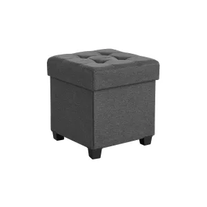Collapsible Cube Storage Ottoman