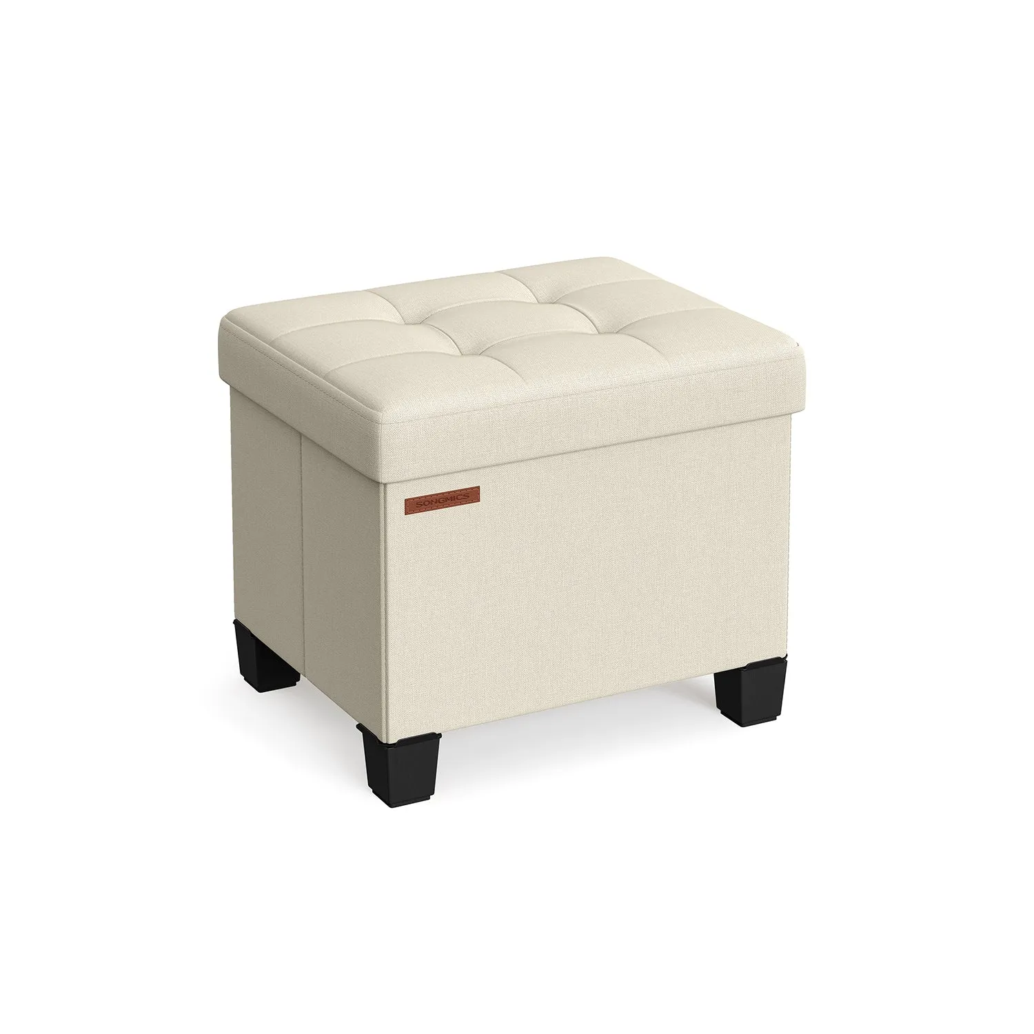 Collapsible Cube Storage Ottoman