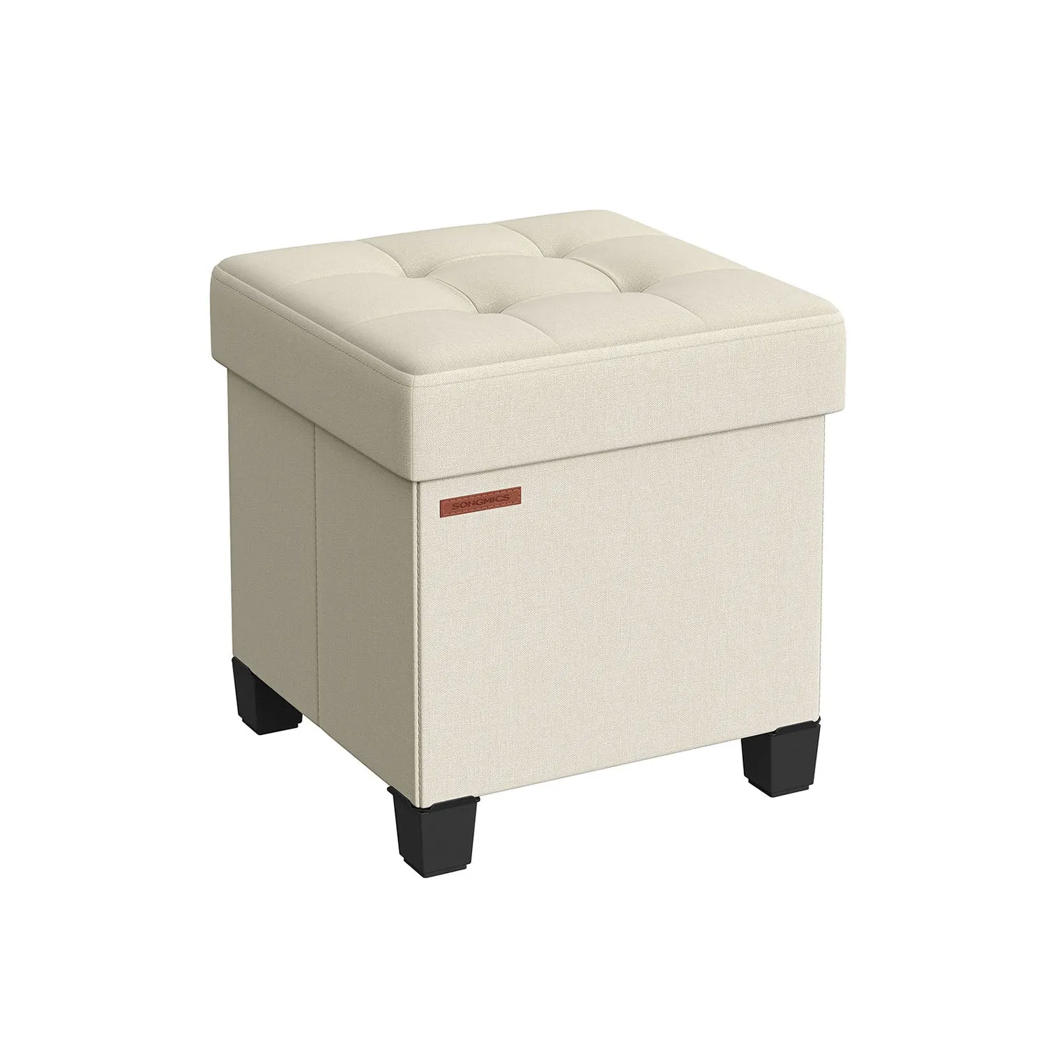 Collapsible Cube Storage Ottoman