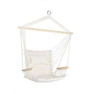 Comfy Cream Hammock Chair - Perfect for Relaxation | Siesta Hammocks