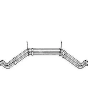 Double Bay Window Lock Seam Curtain Rod by Kirsch