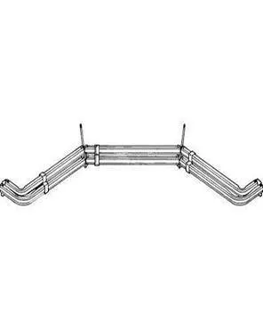 Double Bay Window Lock Seam Curtain Rod by Kirsch