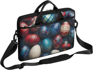 Easter Modern Style Laptop Shoulder Bag Tablet Computer Notebook Sleeve Messenger Bags Carrying Case with Strap Briefcase Tote for 14 15 in Laptops