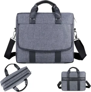 eBigValue Laptop Bag 12 Inch, Business Laptop Bags for Men Messenger Bag Briefcase Office Bag for Men Women Laptop Water Resistant 12 Inch Laptop Bags for Travel College Work Bag