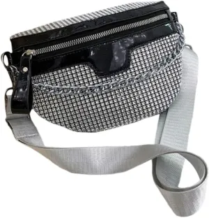 fanny pack rhinestone 10-12 for glitter girls -1pc Versatile Cross-Body Bag Creative Chest Bag Waist Bag Chest Pouch for Travel