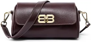 First-layer Bag For Women Cowhide Underarm One-shoulder Small Bag, Feminine, Casual And Versatile Cross-body Bag(Brown)