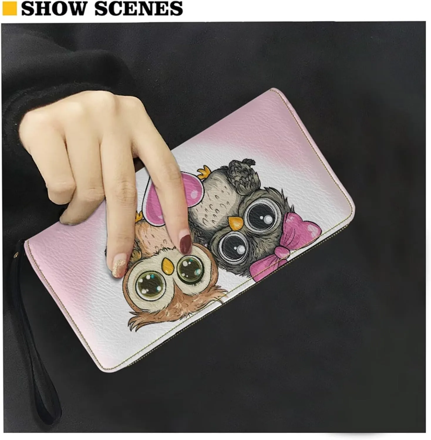 FOR U DESIGNS Leather Crossbody Bags for Women Trendy Shoulder Bags Cross Body Purse and Matching Wallet Set
