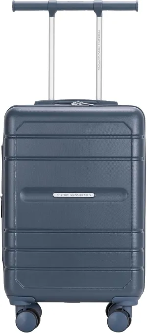 French Connection Le Voyage Luggage Set, Navy, 22" Carry-On