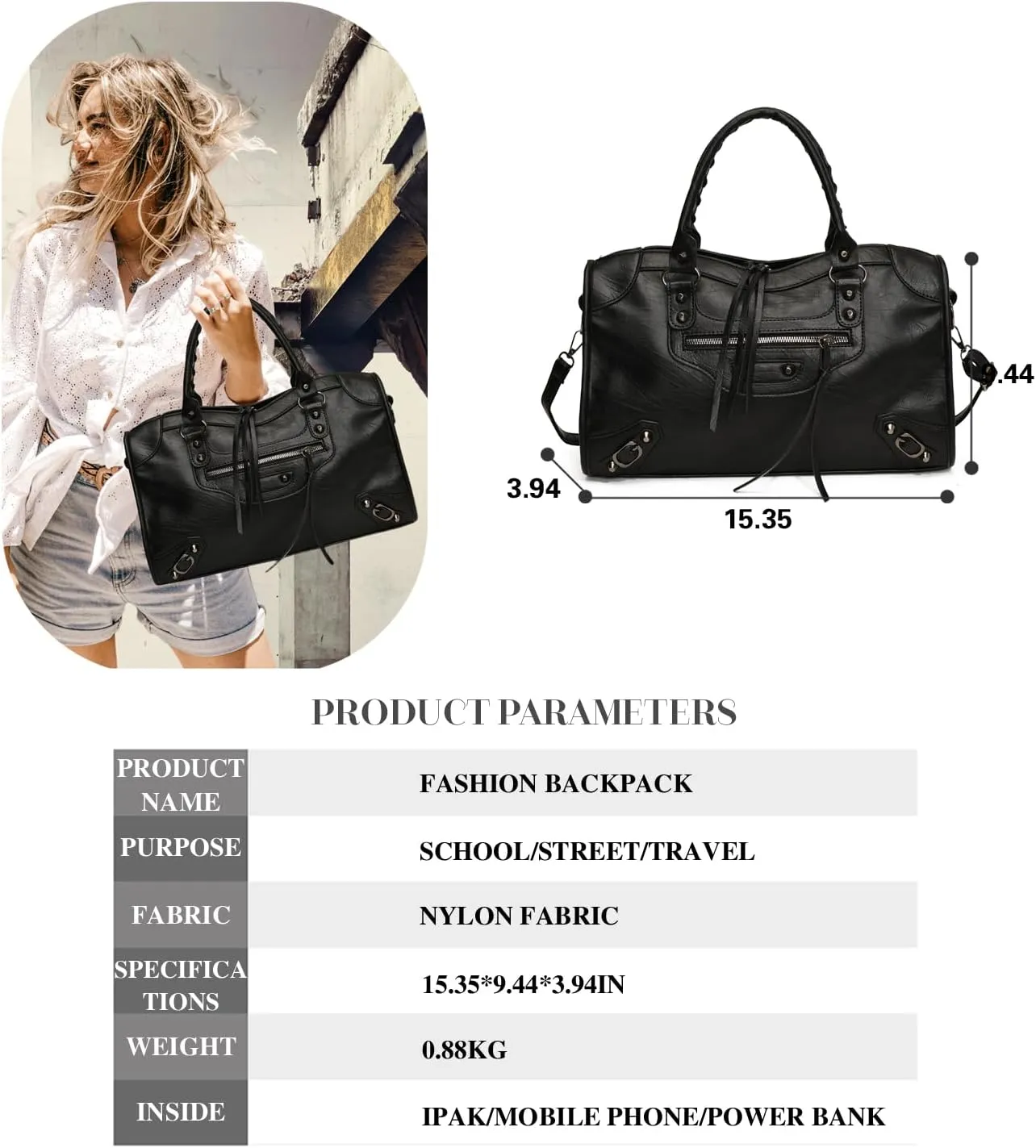 Genuine Leather Bags for Women, Trendy Crossbody Hobo Purse with Adjustable Strap, Stylish Shoulder Bag for Work & Travel