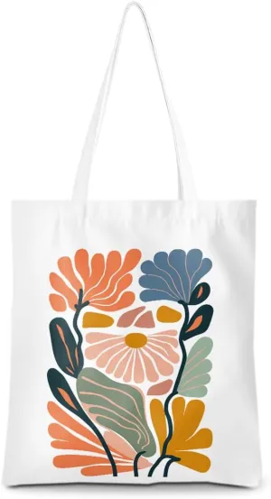 Gifts for Plant Lovers Tote Bag Flowers Beach Bag Insect Pumpkin Fall Halloween Travel Gifts Gardening