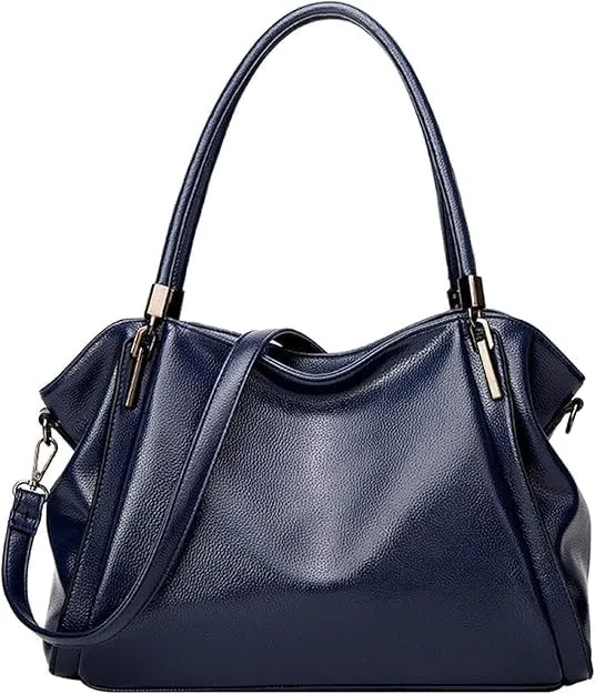 Handbag and Purses for Women, Soft PU Leather Hobo Tote Bags Fashion Large Capacity Underarm Bag