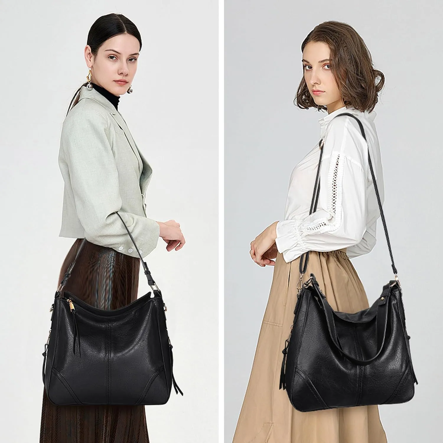 Handbags for Women Crossbody Bags Purses for Women Vegan Leather Shoulder Bag Hobo Bag for Travel Shopping
